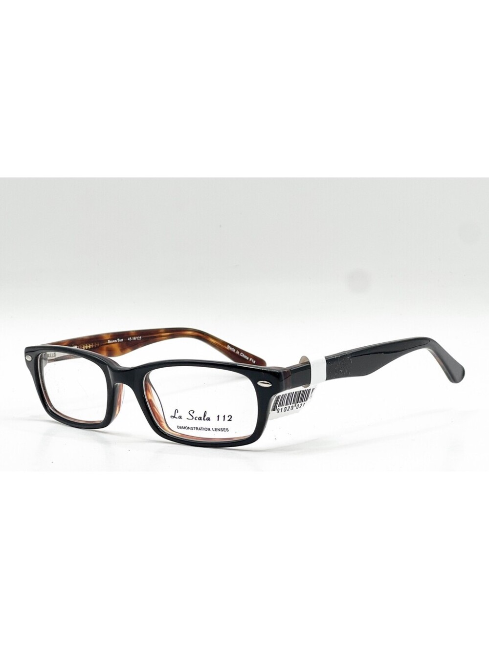La Scala 112 Brown/Tort Brown Tortoise Authentic Eyeglasses 45-16-125
